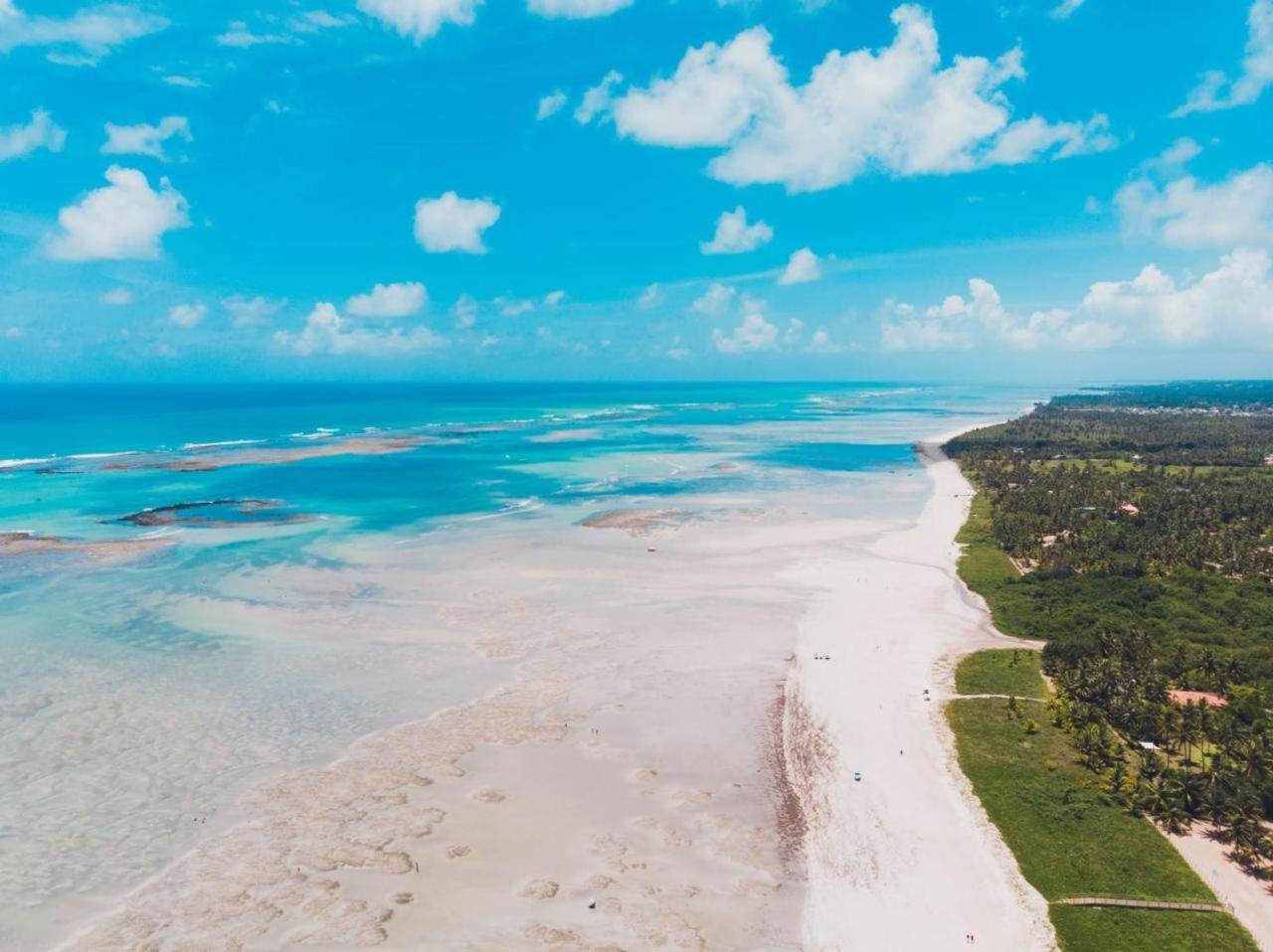 Pousada Pe Na Areia São Miguel dos Milagres Dış mekan fotoğraf